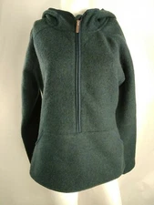 Smartwool Women Hudson Trail Fleece Half Zip Anorak Blue Medium 11527-G74