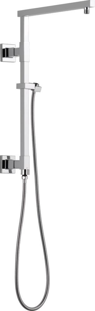 Delta Shower Column 18" Angular Lumicoat Chrome-Certified Refurbished
