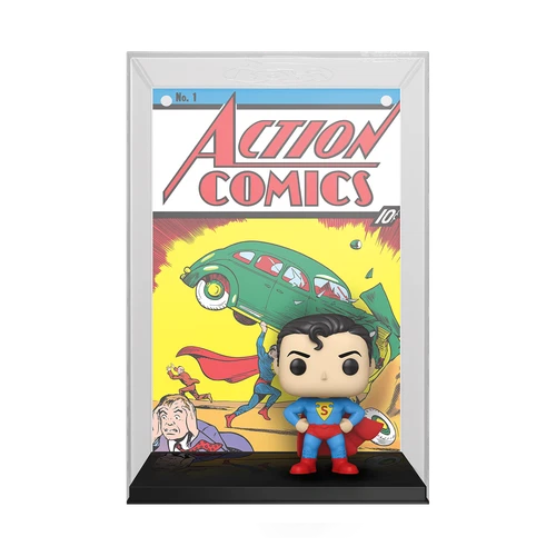 Funko Pop! Comic Book Cover with Case: DC Universe - Superman #01