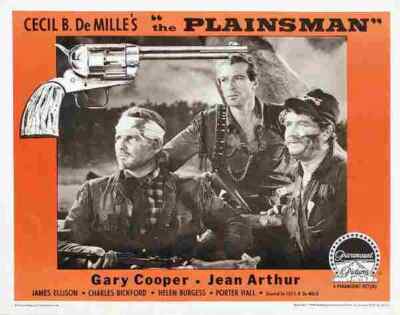 Plainsman The 1936 04 Film A4 Poster Print 10x8