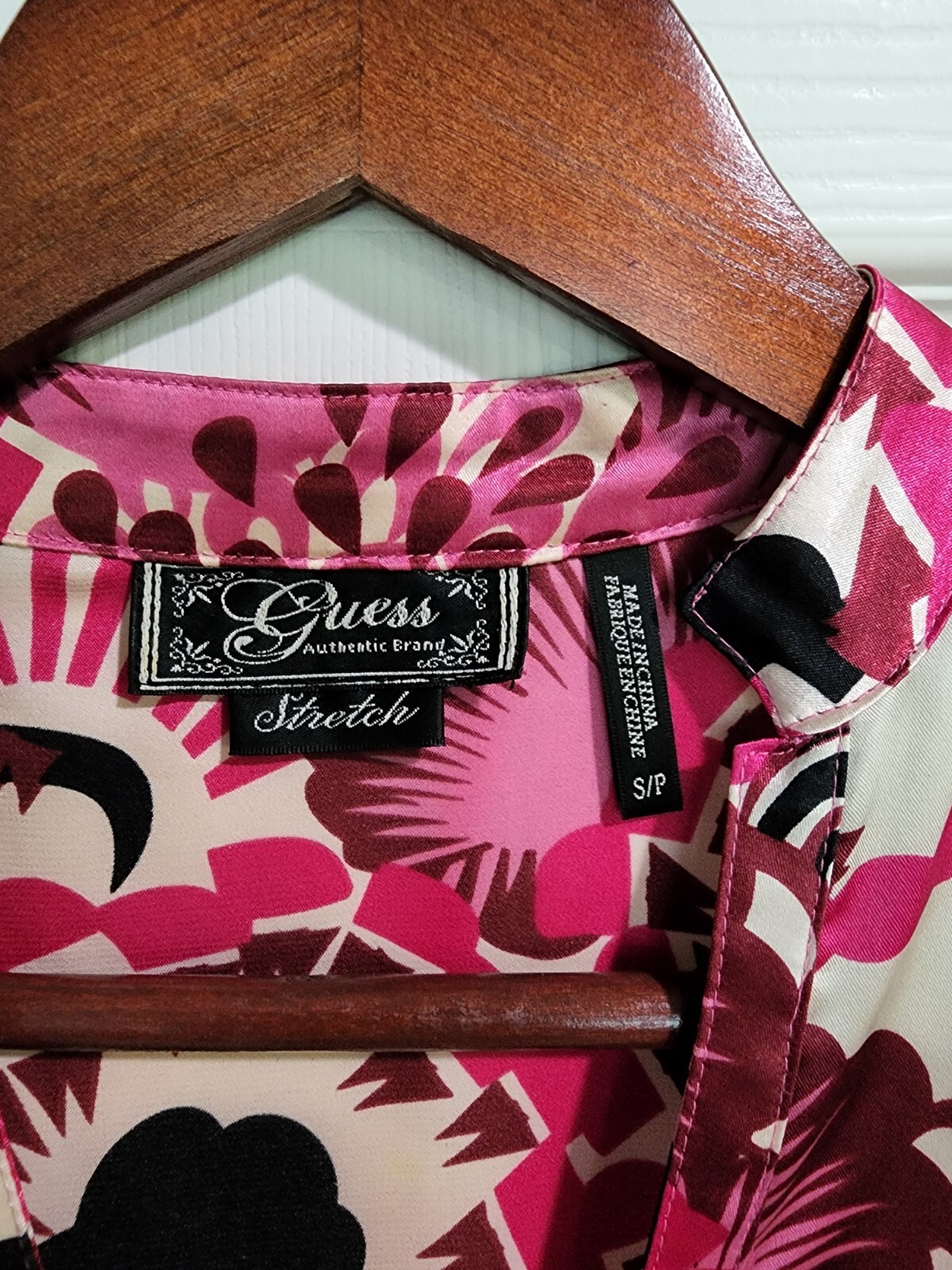 Guess Button Down Blouse size Small - image 2