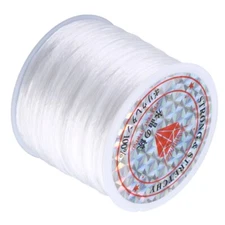 Beading String Clear Elastic String Stretch Cord Jewelry Bracelet String 100m