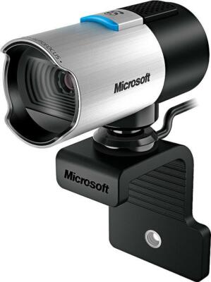 Microsoft LifeCam Studio Webcam 2 MP 1920x1080 Pixel USB 2.0 Schwarz Silber
