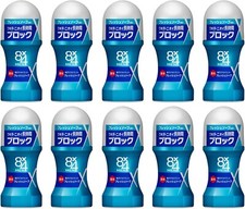8x4 Men Roll-On Fresh Soap Eight for Men Deodorant from Japan 60ml x 10 sets