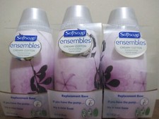 3x Softsoap Ensembles Creamy cotton Hand Soap Refill 8.3 Oz Discontinued