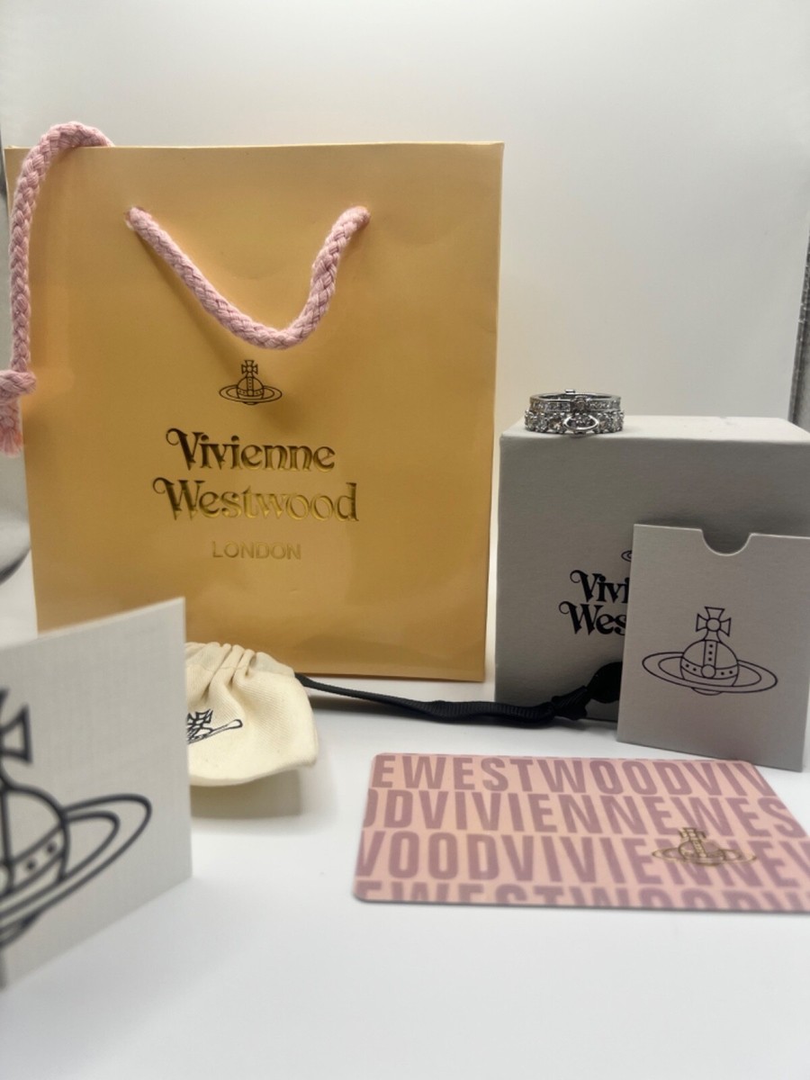 小物 511102 vivienne westwood BRIDAL BOX Vivienne Westwood Two Layer Becky Ring With Gift Box