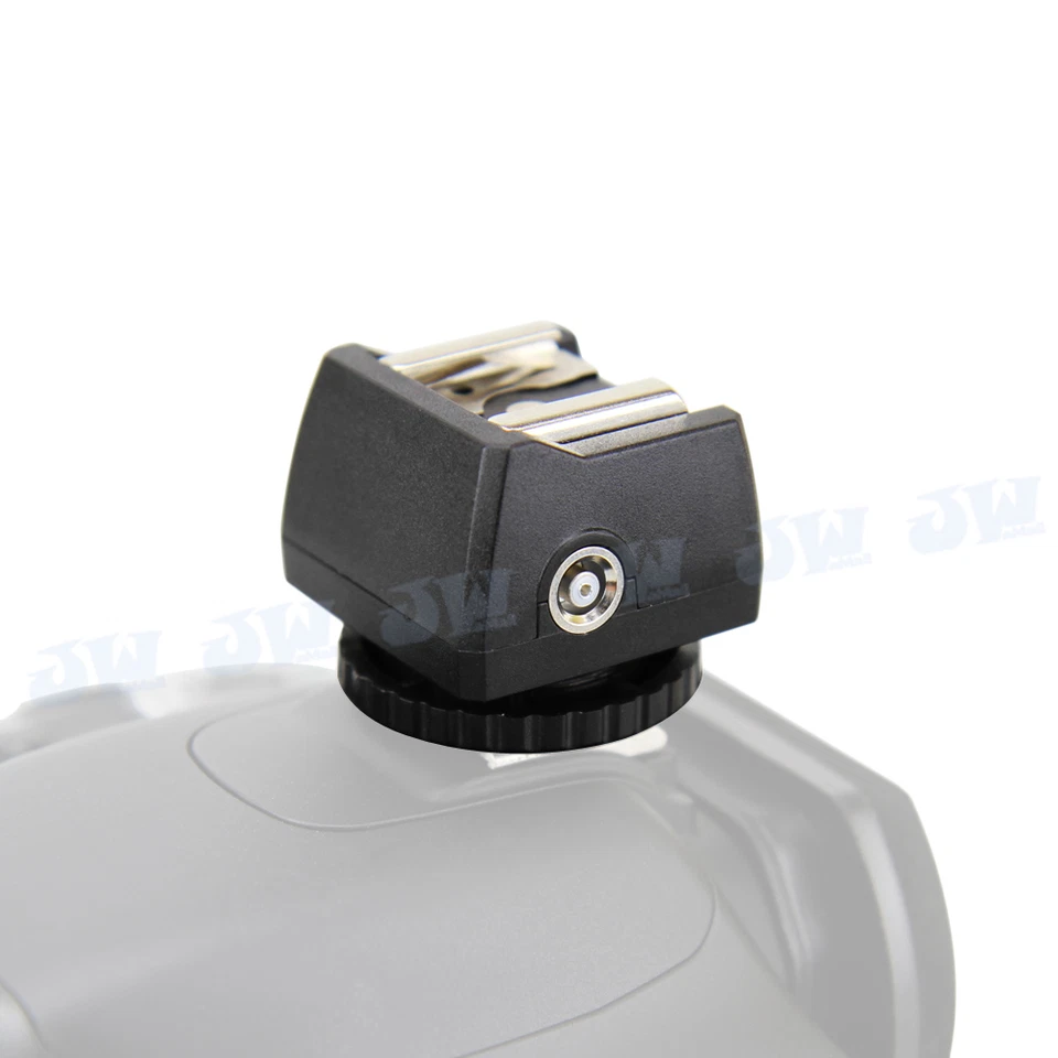 JJC hot shoe adapter for portable Studio flash PC female outlets 3.5mm mini - Image 4 of 4