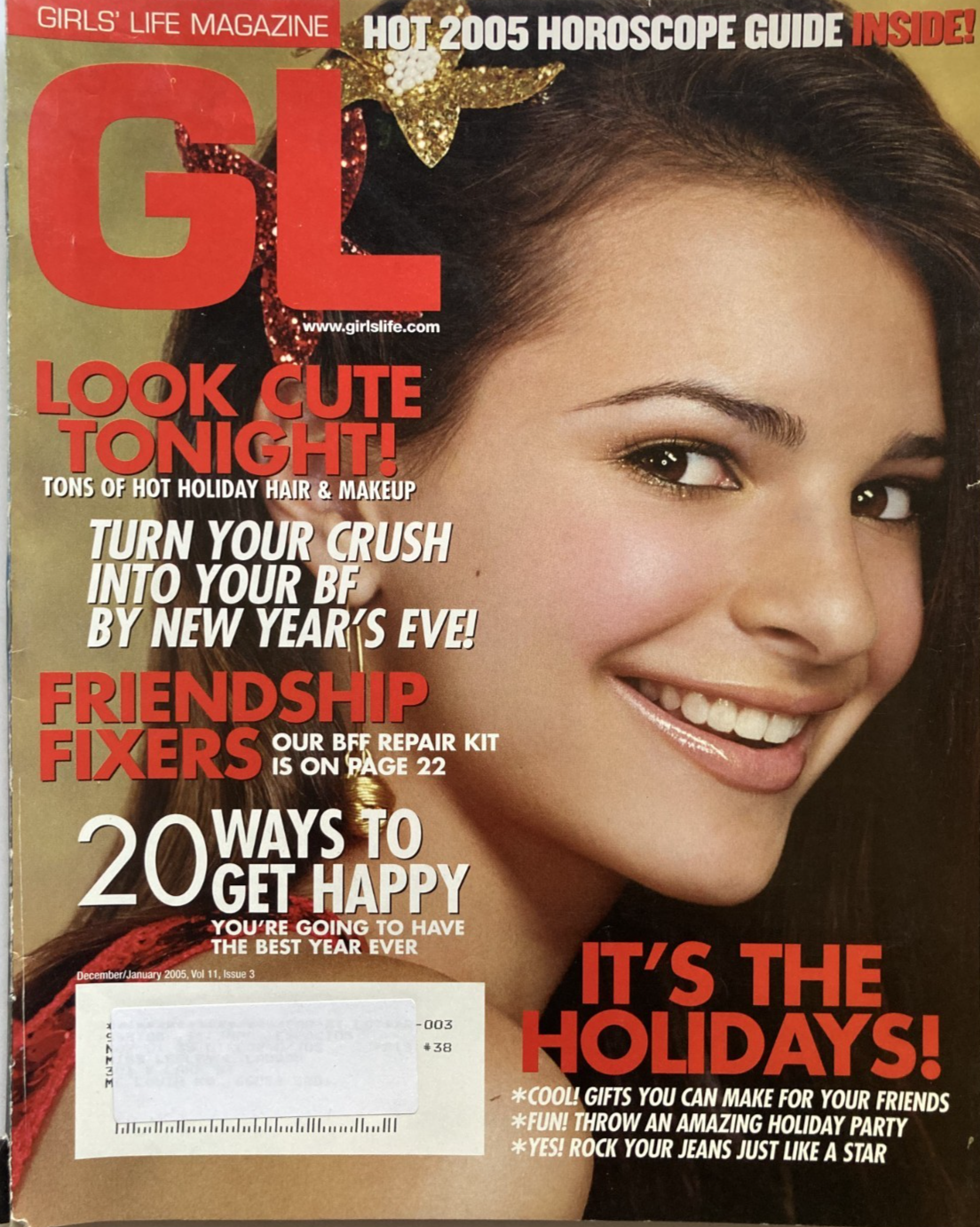 December 2004 GIRLS LIFE Magazine EMILY BROWNING / SARA PAXTON / LIL ...
