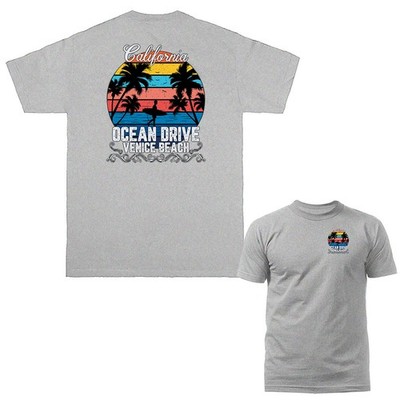 California Ocean Drive Venice Beach Surfing T-shirt