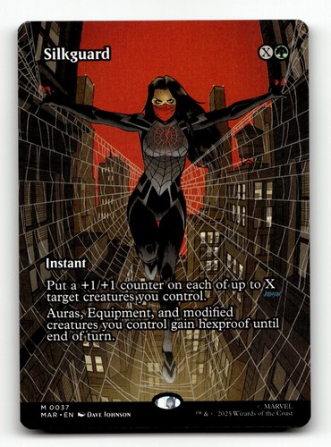 Silkguard (Borderless) #37 Marvel Universe Eternal-Legal