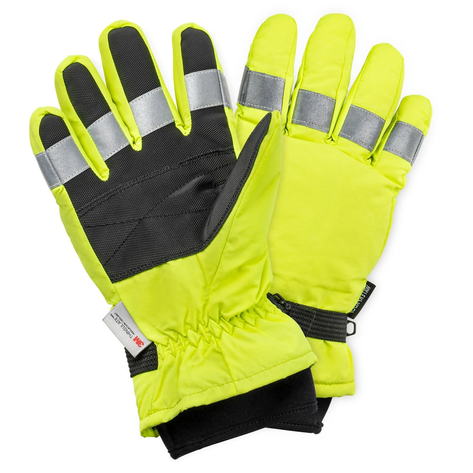 GFP 475 Hi-Vis Traffic Gloves Waterproof 3M Thinsulate 2 Sided Reflectivity