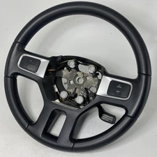 09-12 Dodge Ram 1500 2500 3500 Black  Vinyl Steering Wheel