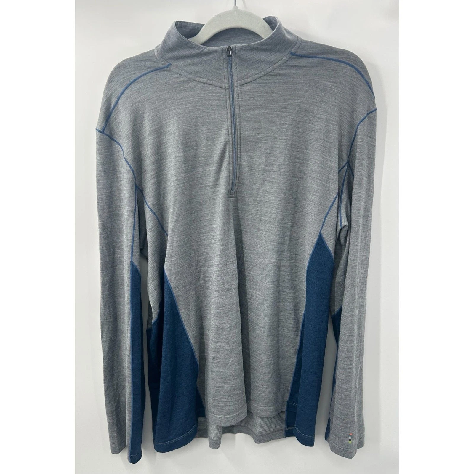 Smartwool Men's Merino Sport 150 Base Layer Long Sleeve 1/4 Zip X-large XL