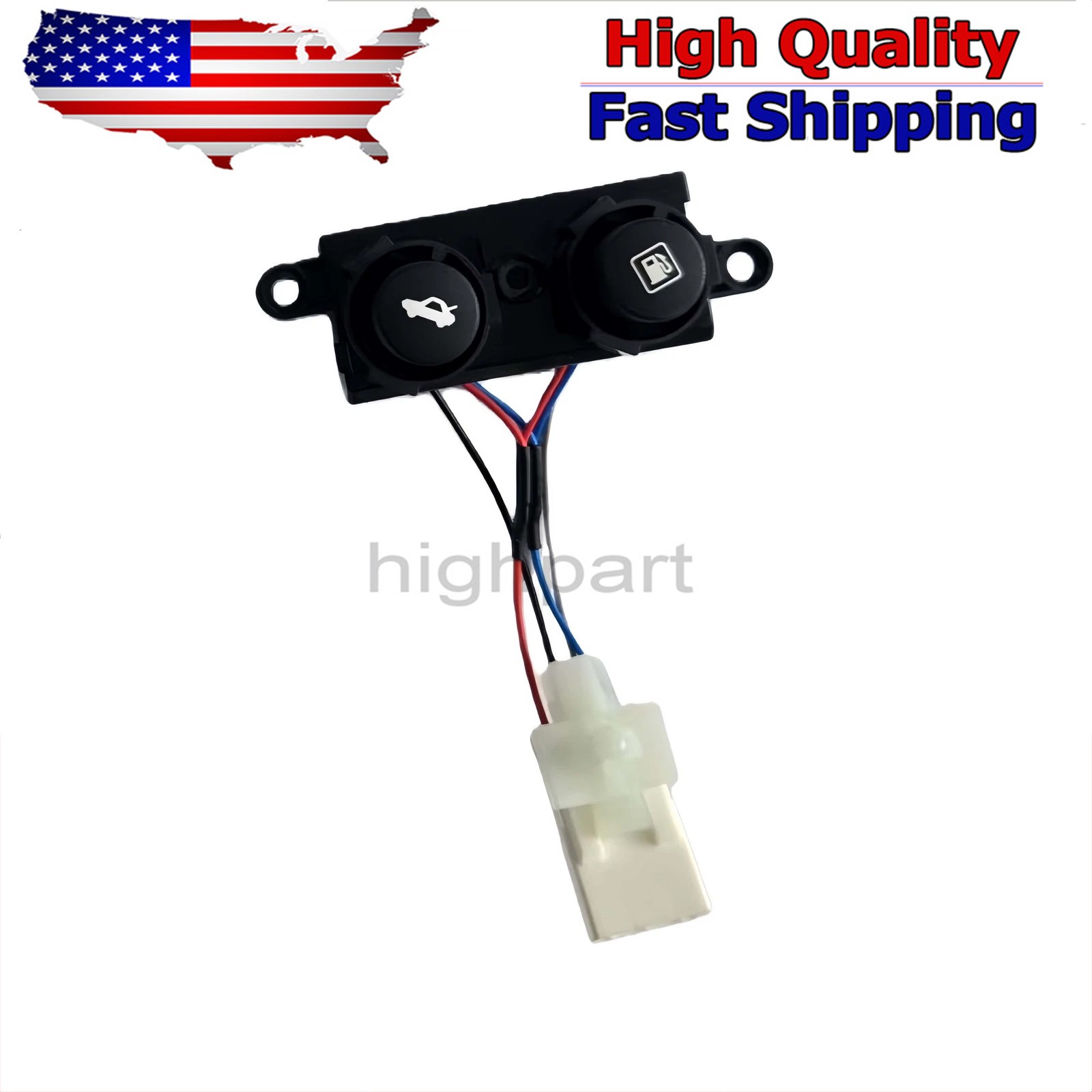 Rear Trunk Fuel Filler Release Switch Button for Ferrari California T 2009-2018