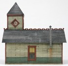 HO scale FOS Scale Models Kit of the Month #27 Juniper Depot built and weathered — photo 6