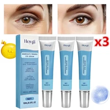 3PCS Firming Eye Serum for Rapid Reduces Under-Eye Bags, Wrinkles, Dark Circles
