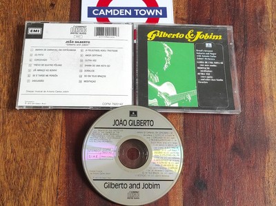 Joao Gilberto - Gilberto And Jobim Emi Brazileira Stempel Siae Italy Cd Ex