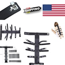 BDSM Role Play Restraint Kit with Adjustable Handcuffs Comfortable for All Users
