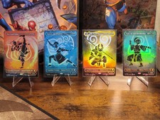 MTG Avatar The Last Airbender Foil Textless Playtest Or Stand In Card Bundle