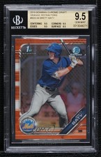 2019 Bowman Draft Chrome Orange Refractor 9/25 Brett Baty BGS 9.5 GEM MINT 06bg