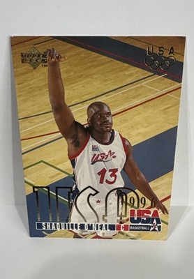 1995-96 Upper Deck - USA Basketball Shaquille O'Neal #321 Gold Electric Court