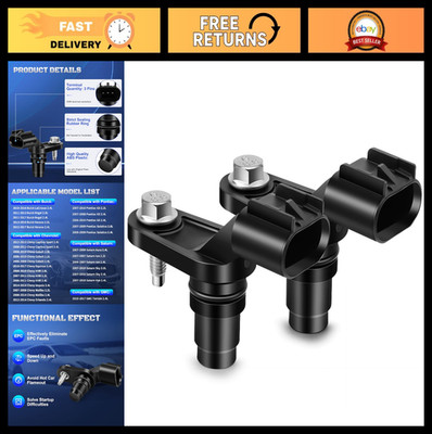 Set of 2 Camshaft Position Sensors for Chevy Equinox Malibu GMC Terrain, Pontiac