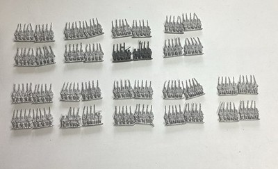 Warlord Games Epic Battles Union/Confederate Metal Zouaves, 2 Command in 9 Basen