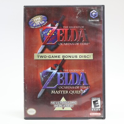 The Legend Of Zelda two Game Bonus Disc (GC) Case and Manual Only - Auth Accept