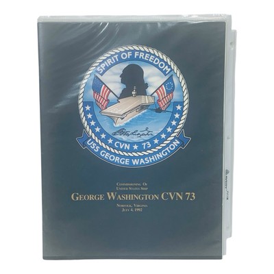 US Carrier USS George Washington CVN 73 Commissioning program July 4 1992