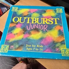 Outburst Junior Vintage Game Incomplete/Missing Pieces Unique Collector’s Item