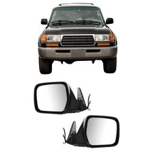 For 1991-1997 Toyota Land Cruiser Door Mirror Driver Passenger Side Power For 1991-1997 Toyota Land Cruiser Door Mirror Driver Passenger Side Power