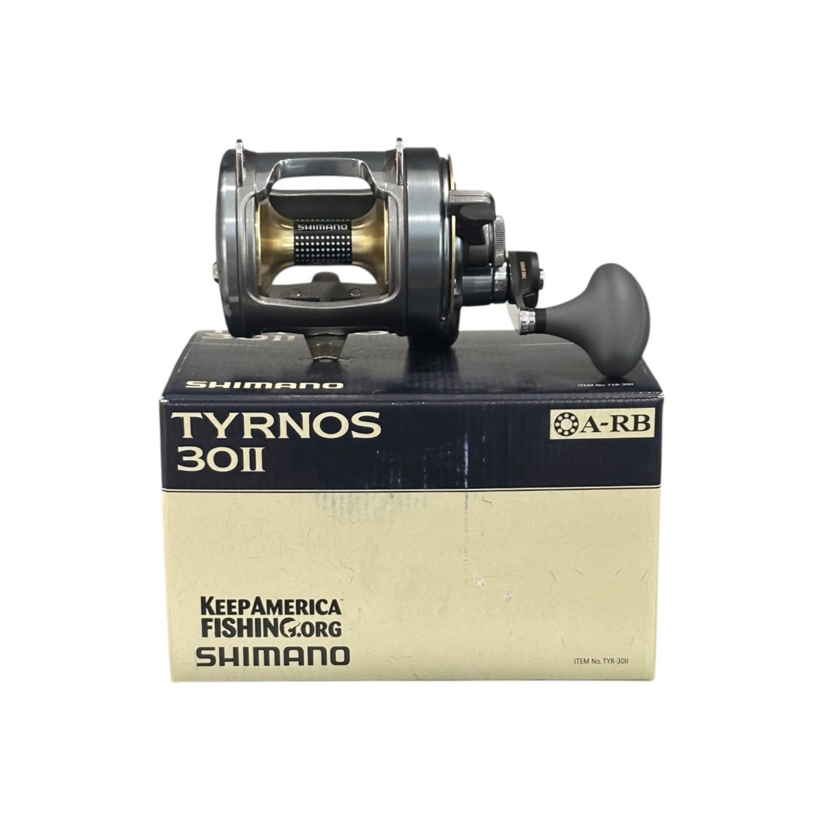 SHIMANO TYRNOS 30 フィッシングリール Shimano Tyrnos 30II 2-Speed Baitcasting Fishing Reel for