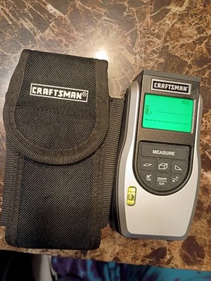 Craftsman Accutrac Laser Measuring Tool with Case 320.48298