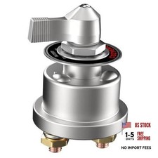 12-48V Master Battery Disconnect Switch,High Current up to 200A.Perfect for
