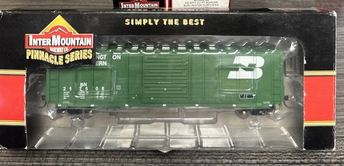 InterMountain Railway HO RTR 47504-19 P-S 5277 cf Boxcar Burlington Northern Nuevo en caja | Condition: New
