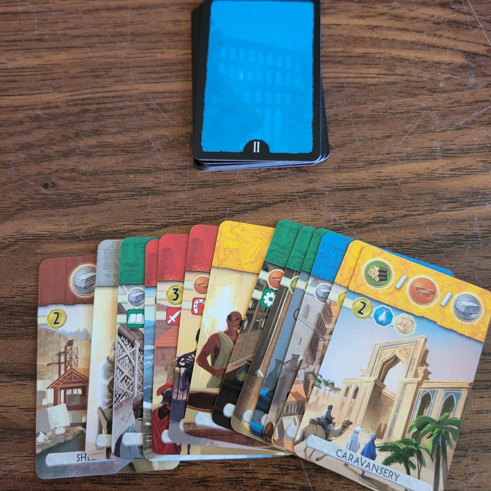 7 Wonders Duel Card Game Expansion Packs Civilization Replacement Pieces - Image 3 of 4