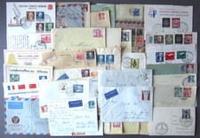 BERLIN schöner Belegeposten ab Schwarz- / Rotaufdruck, frühe FDC, viel Bedarf