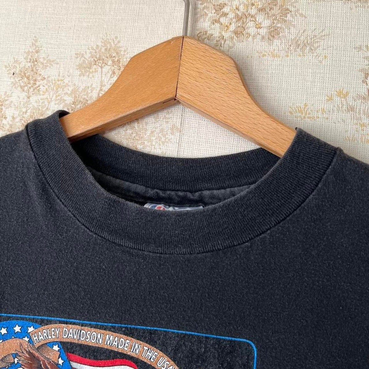 Vintage 90s Harley-Davidson Tee | America Starts Here | York PA Open House | L View 5