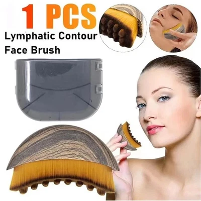 MARKENLOS ~Multifunktionale Lymphkontur Gesichtsbürste Konturmassagegerät für Kieferlinie