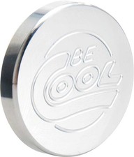 Round Radiator Cap With Be Cool Logo And Polished Finish Round Radiator Cap With Be Cool Logo And Polished Finish