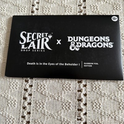 MTG Secret Lair Dungeons & Dragons: Death Is in the Eyes of the Beholder I FOIL