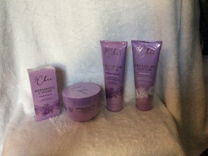 Le Chic Bundle Repairing Caviar Shampoo, Conditioner , Hair Mask & Serum Bundle