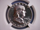 1952 PROOF FRANKLIN HALF DOLLAR__BLAST WHITE SILVER COIN__NGC GRADED PF66