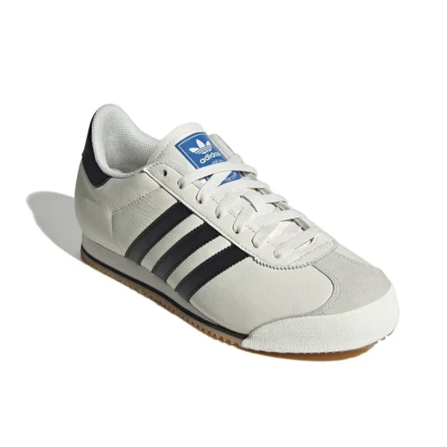 Adidas Kick K74 Mens Shoes Trainers Originals Size 6 - 12  IG8950  White - Black