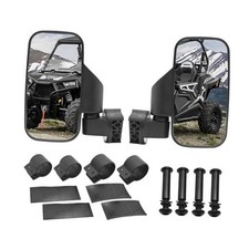 Pair of UTV Mirrors 3.7 inches W x 7.5 inches H Fits 1.6-2 inch Roll Cage