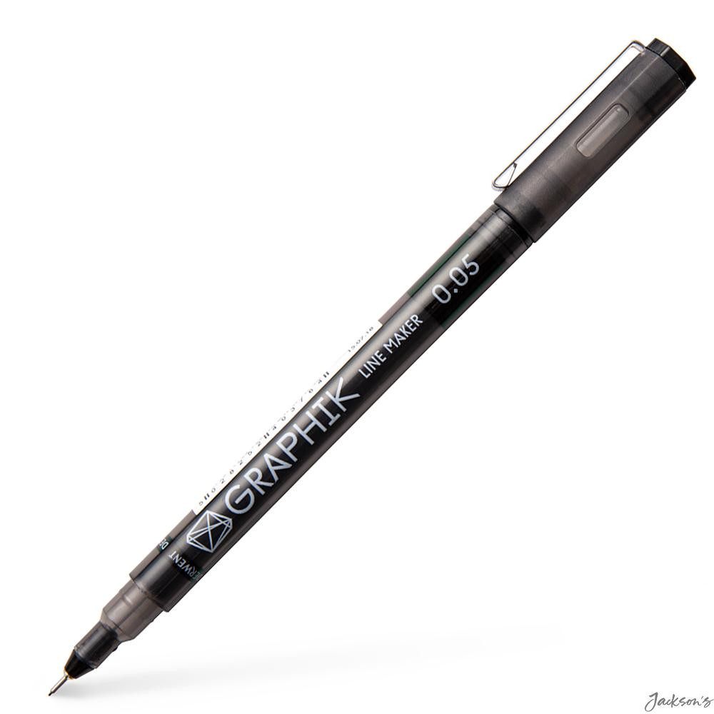 Derwent Graphik Line Maker Pen Black UK