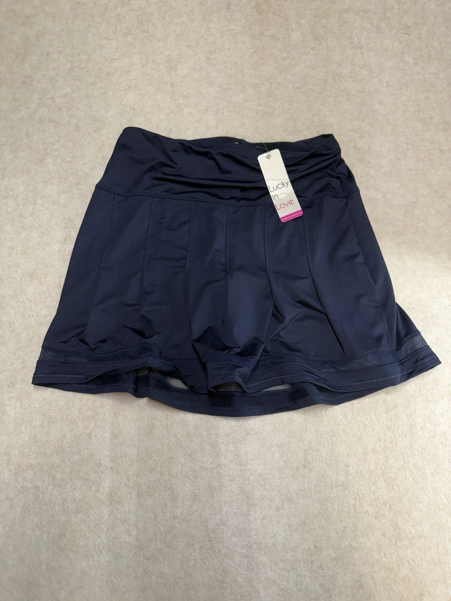 Lucky In Love | Skirts | Lucky In Love Cest La Vie Tennis Pickleball Golf Skort Black Women Sz Small 67e5964f24b20bdce9b30216