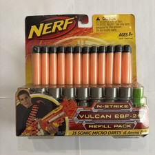 Nerf Vulcan EBF 25 Reload Pack New With Heavy Package Wear