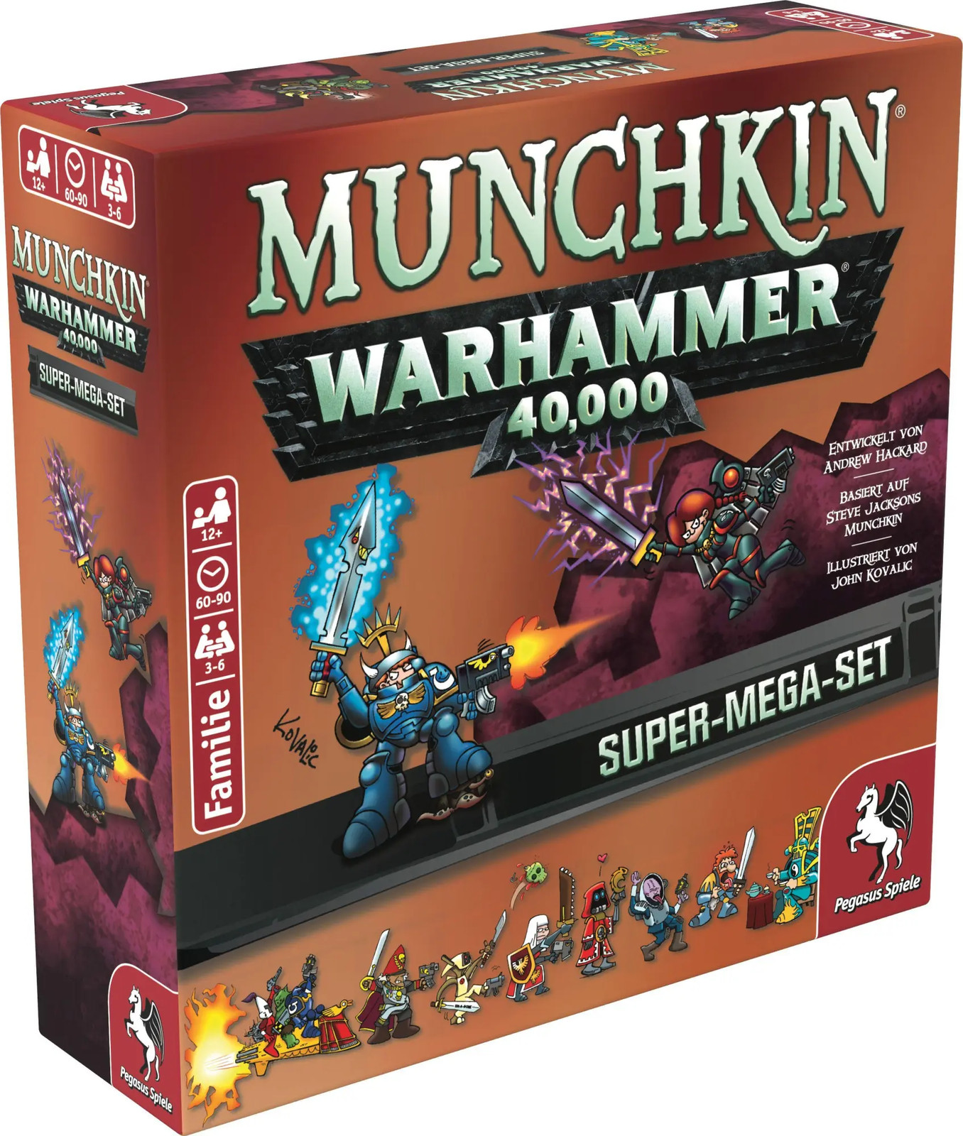 Munchkin Warhammer 40K Super Mega Set | Deutsch | Spiel | 17039G | 2026 - Bild 4