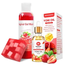 Feminine Wash & Yoni Soap Bar & Yoni Oil for Women pH Balance Yoni Wash for V...